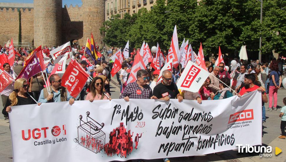 Primero de mayo: 'Subir salarios, bajar precios, repartir beneficios'