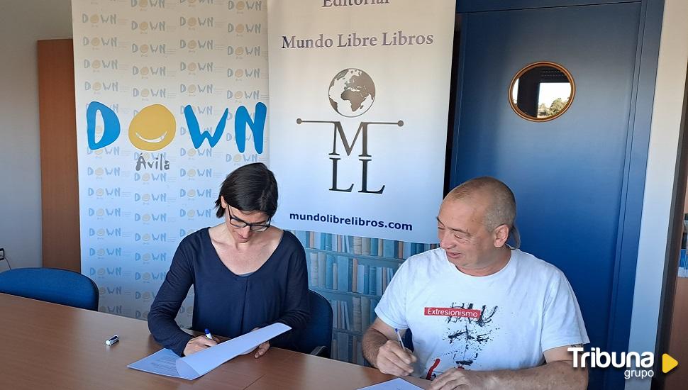 'Azul, amarillo y negro', libro solidario de Down Ávila y Editorial Mundo Libre Libros