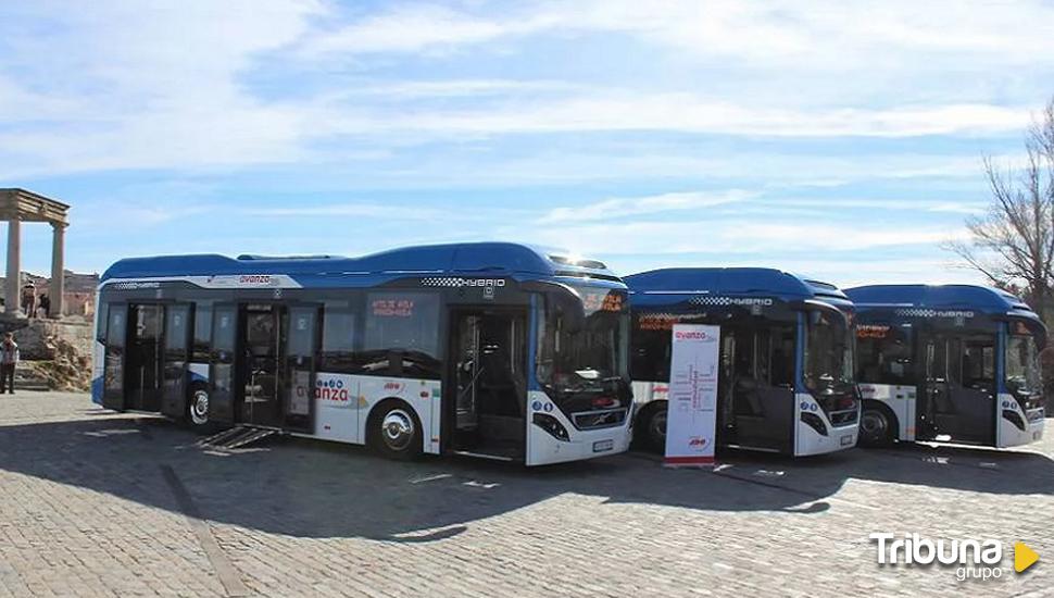 Autobuses para desplazamiento a los colegios electorales desde barrios anexionados