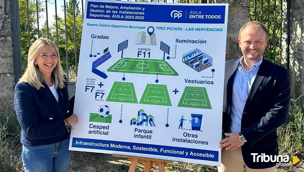 García creará un nuevo complejo deportivo en el Tiro Pichón