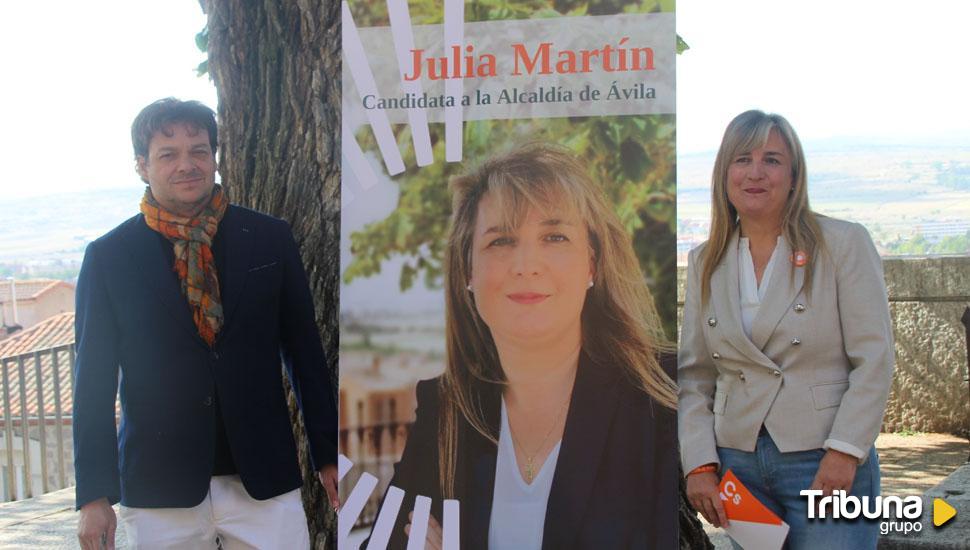 Julia Martín presenta un programa que "pone a los abulenses y a Ávila en el centro"