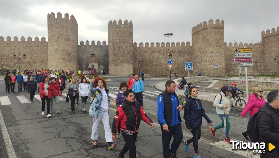 La Marcha de Pronisa reúne en Ávila a mil personas