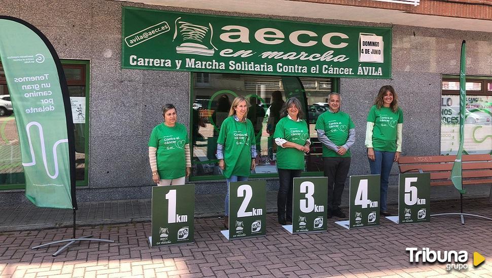 La Marcha Contra el Cáncer espera reunir a 3.000 personas en Ávila