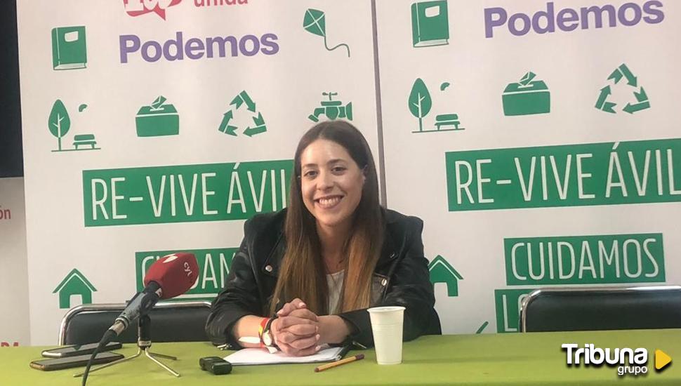 Jimena Manteca solicita un voto de "progreso y futuro" para IU-Podemos