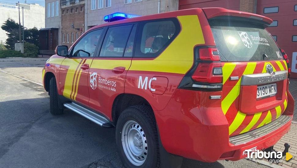 Un nuevo vehículo para la flota de los Bomberos de Ávila 