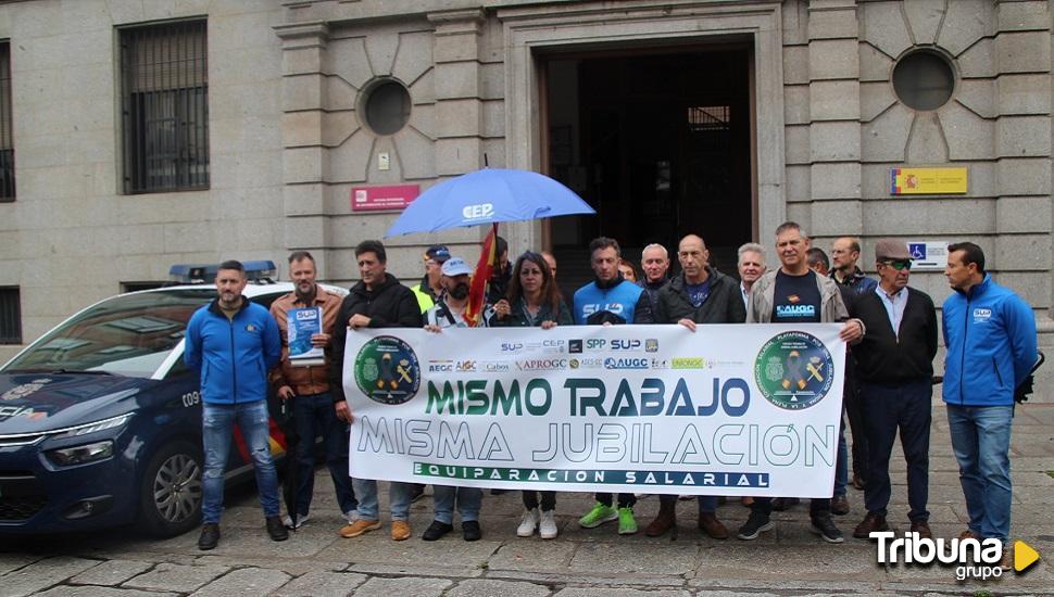 Manifestación por una jubilación digna y la equiparación salarial