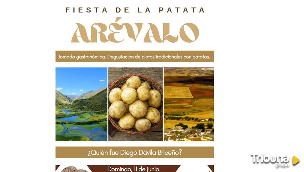 Arévalo homenajea a Diego Dávila Briceño, promotor de la patata en España