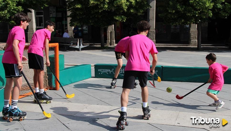 Deporte en plazas y jardines de la ciudad