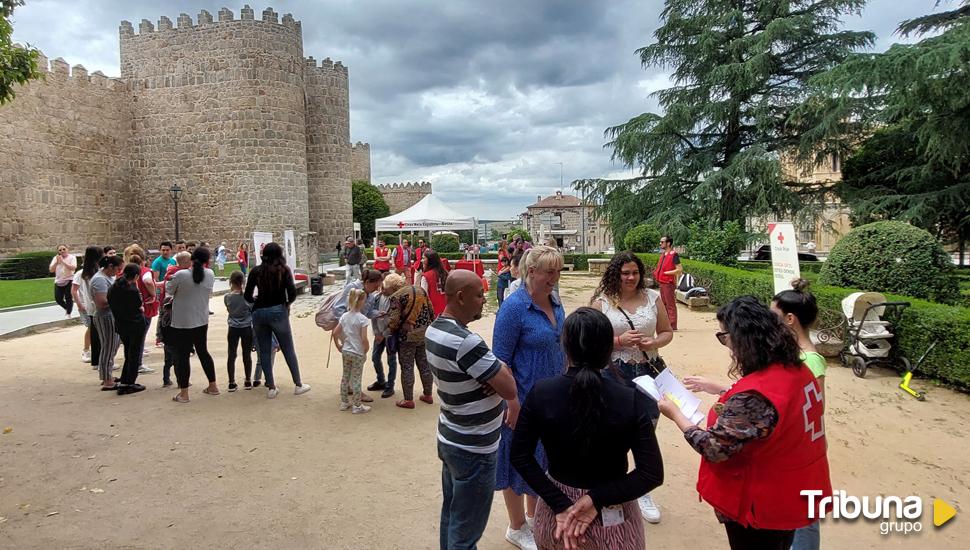 Cruz Roja en Ávila ha atendido a 135 personas refugiadas de 11 nacionalidades en 2023 