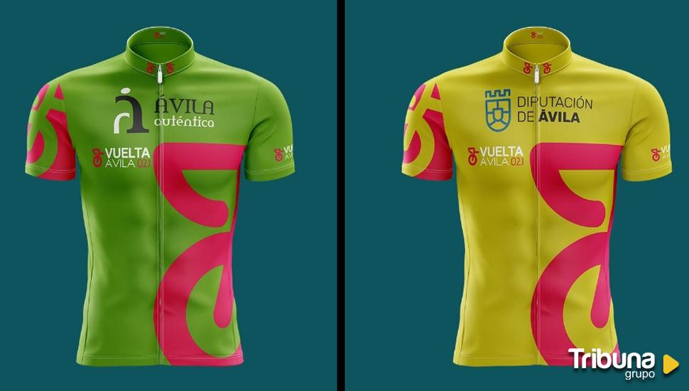 La Diputación patrocina dos maillots de La Vuelta a Ávila