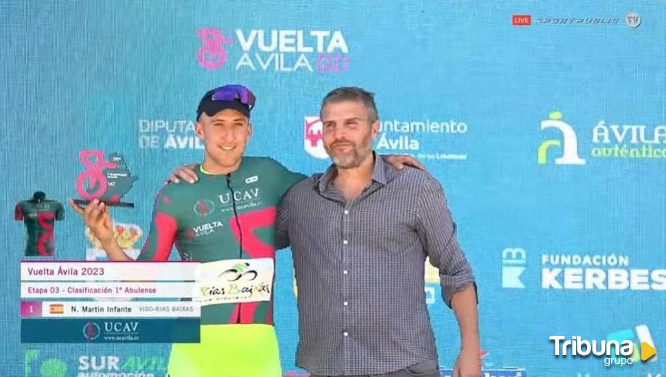 La UCAV entrega el maillot al 'Primer Abulense' a Noel Martín