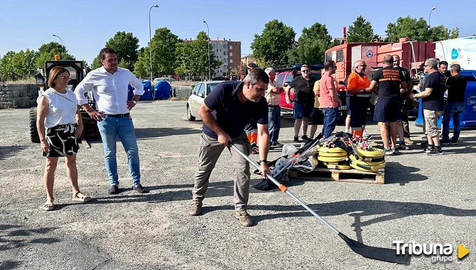 Nuevo material para luchar contra el fuego en la provincia