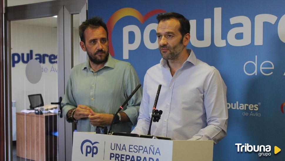 El PP acusa a Por Ávila de rehuir el debate sobre el carril bici