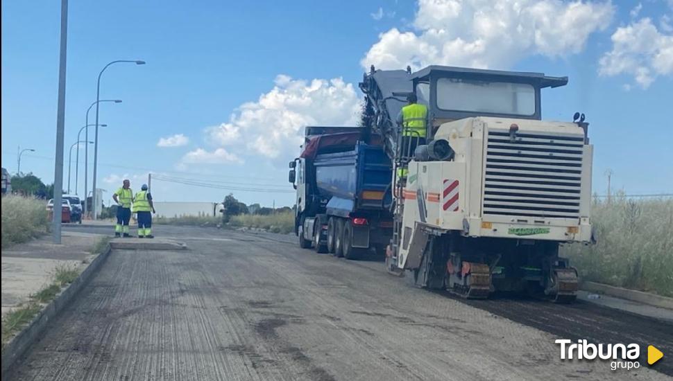 La operación asfalto llega a la calle Las Eras