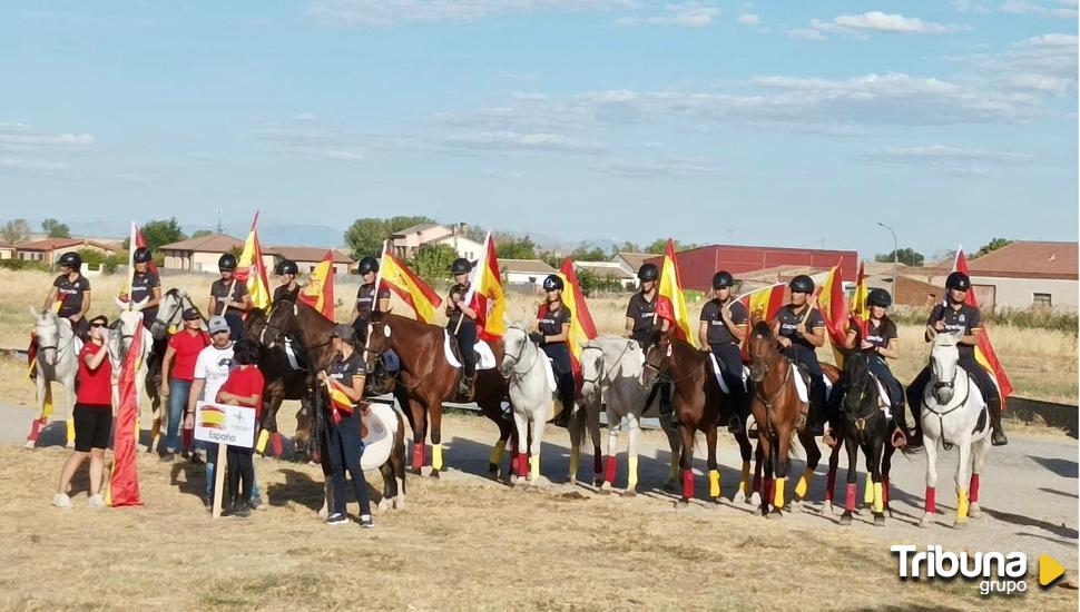 Presentación del Campeonato de Europa de TREC en Riocabado