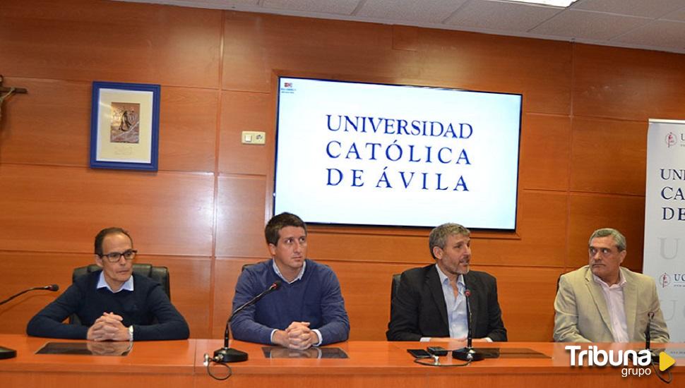 Retener y atraer talento, objetivo de los convenios de la UCAV con el deporte abulense