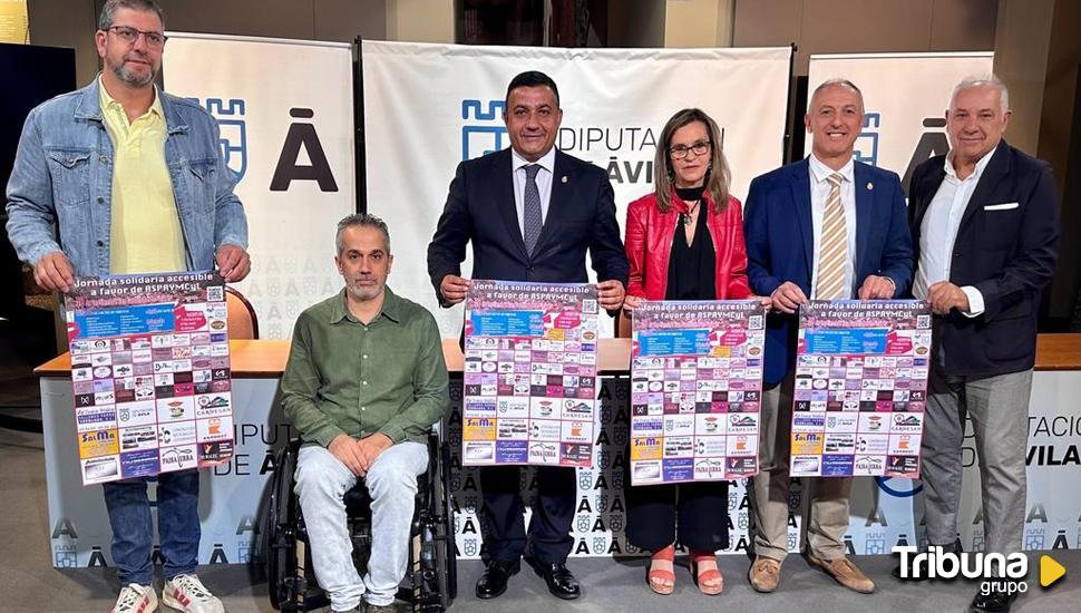 Jornada Solidaria a favor de ASPAYM en San Bartolomé de Pinares 