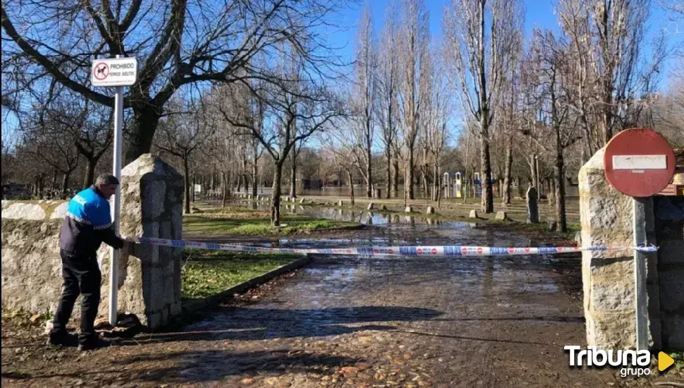 La crecida del Adaja obliga a suspender el Cross Ciudad de Ávila