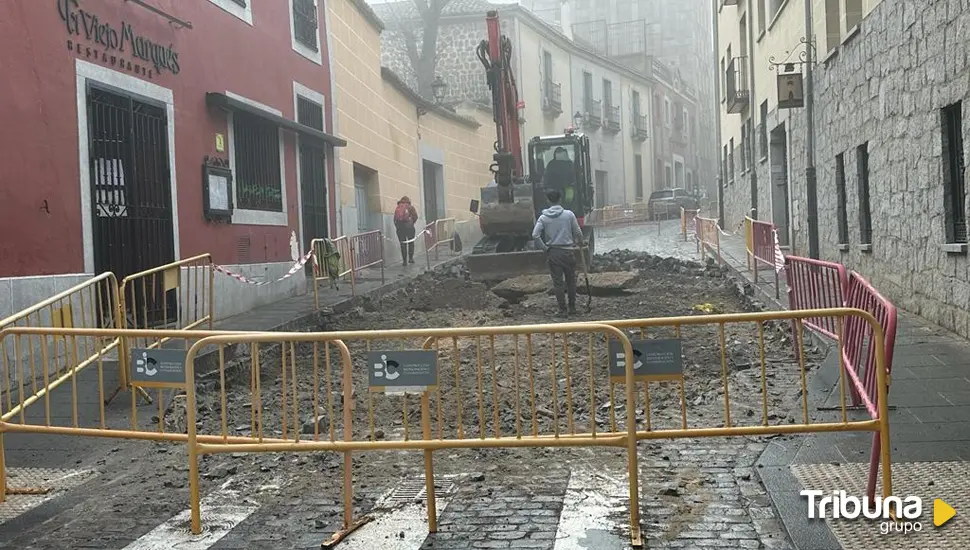 Comienzan las obras en la calle El Tostado durante ocho meses