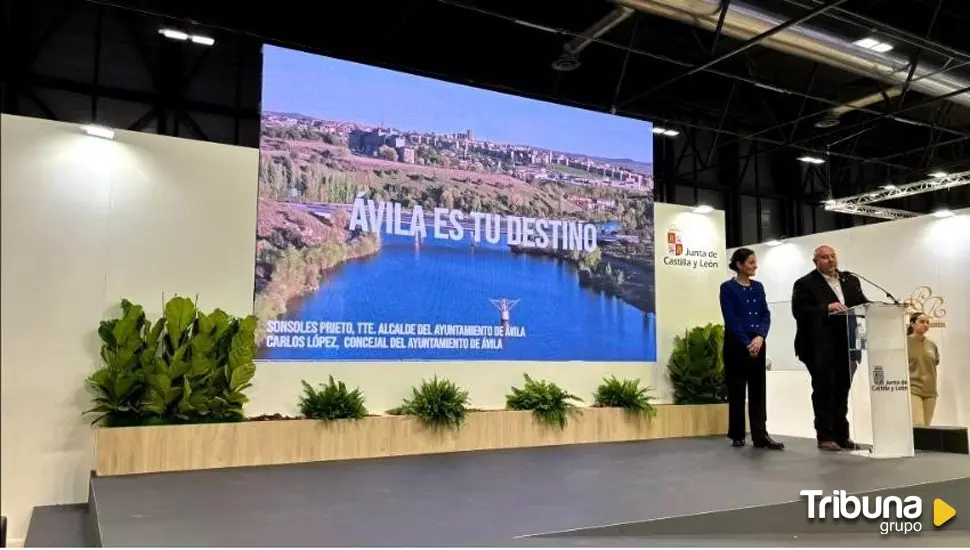 El bailarín Javier del Real y las Jornadas Medievales, promoción turística de Ávila en FITUR 