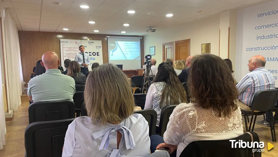 Jornada Escuela de Empresarios CEOE Ávila y Addit sobre convenios colectivos