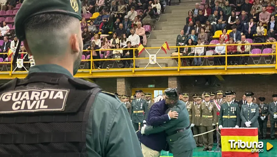 La Guardia Civil de Ávila rinde honores a su patrona