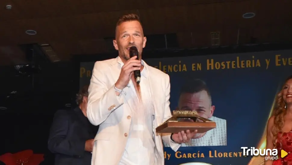 'Woody' García Llorente, premiado en los Galardones Arco de Marbella