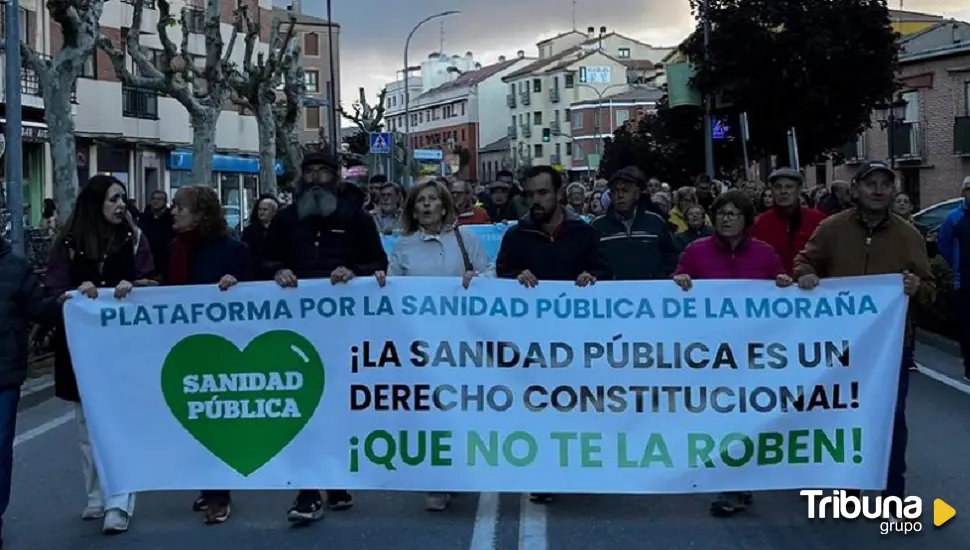 La Moraña volverá a defender la sanidad pública en la calle