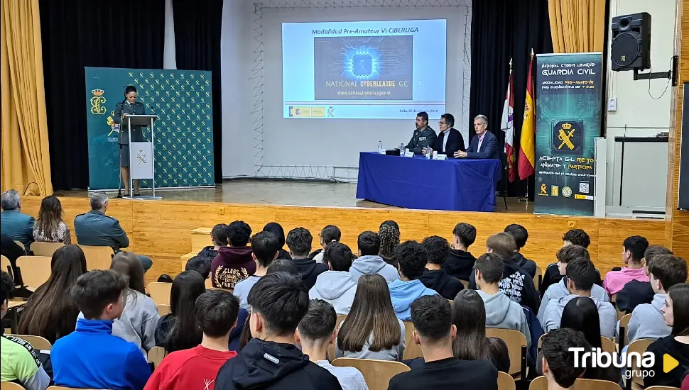 Alumnos abulenses participan en la VI Ciberliga de la Guardia Civil