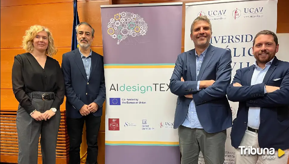 La UCAV presenta el proyecto de investigación 'AIdesignTEX' financiado por la UE