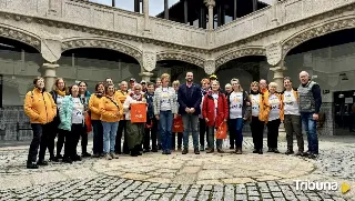 Peregrinos húngaros del Camino de Santiago recorren la provincia de Ávila