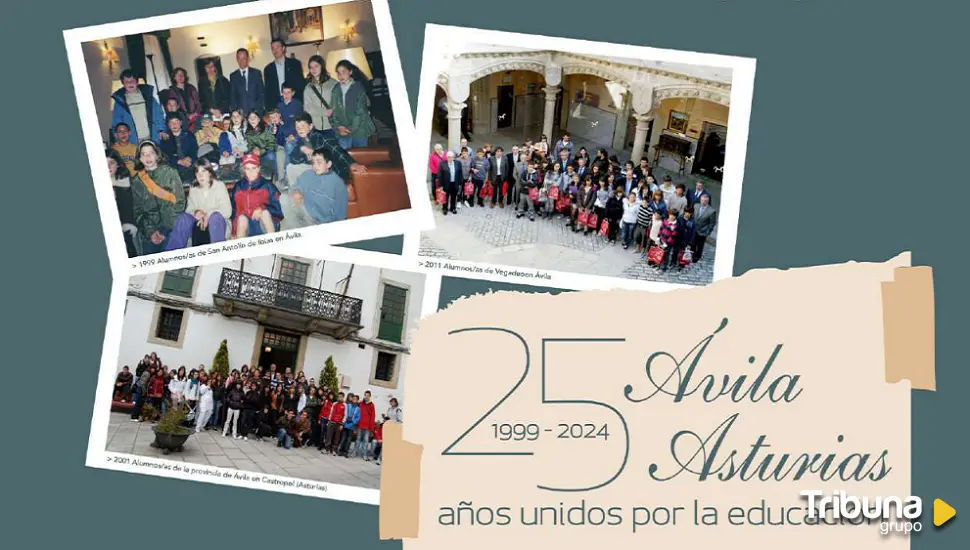 Ávila y Asturias: 25 años unidos por la educación