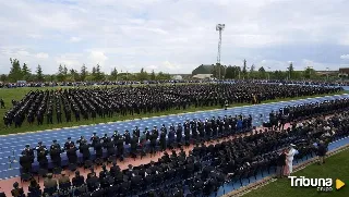 La Escuela Nacional de Policía de Ávila reacciona:  994 alumnos salen hacia Valencia