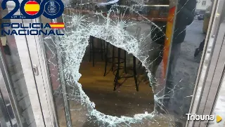 Detenidas dos personas por el robo con fuerza en un bar del centro de Ávila