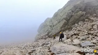 Rescatado un joven montañero enriscado en la Laguna Grande de Gredos