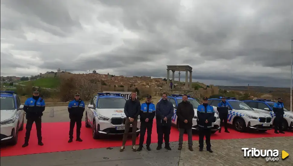 Cinco nuevos vehículos para la Policía Local de Ávila