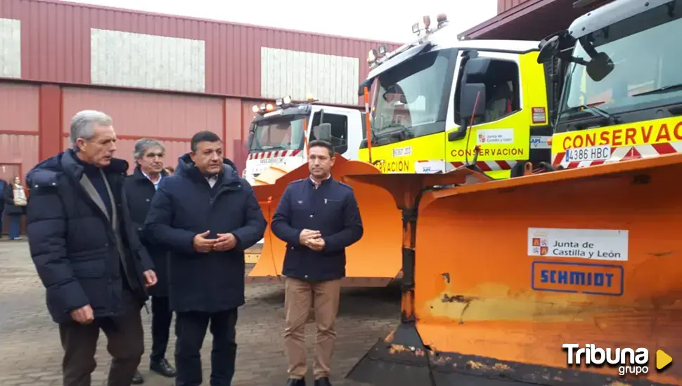 Todo listo y preparado para la llegada de la nieve a Ávila