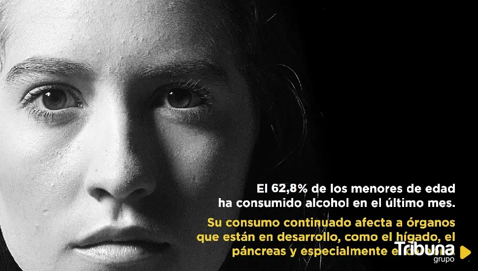 Una campaña en Ávila busca concienciar sobre el consumo de alcohol en menores