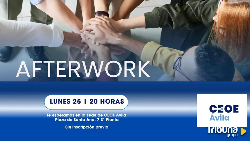 Nueva cita en el afterwork empresarial de CEOE Ávila 