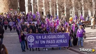 "No hay murallas para el feminismo", lema del 25-N en Ávila