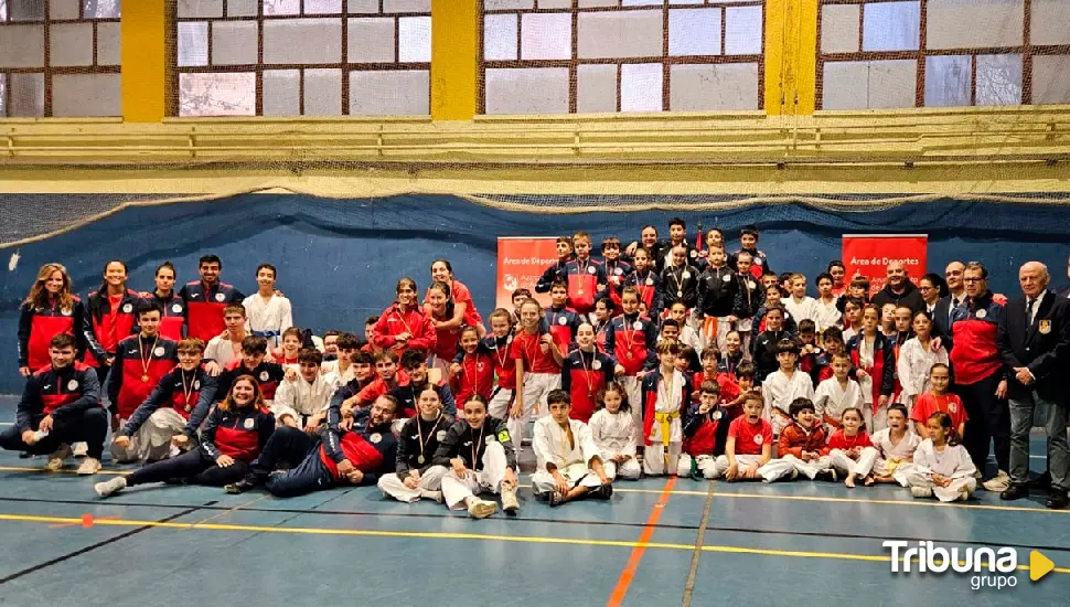 Unos 80 participantes en el debut del Karate en los Juegos Escolares