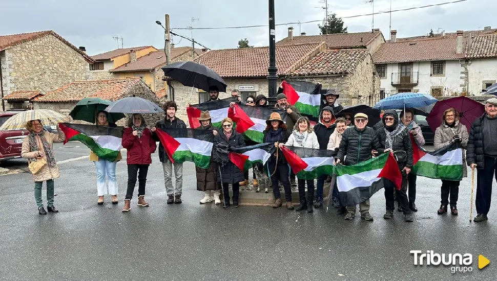 Nueva manifestación en gredos contra el genocidio en Gaza