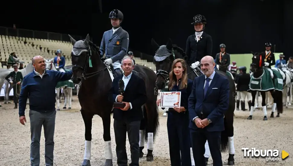 Arroyomonte, de nuevo mejor criadora de doma clásica en el Mundial de PRE