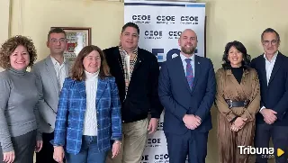 CEOE Ávila recibe a una delegación empresarial de cuatro países de América Latina