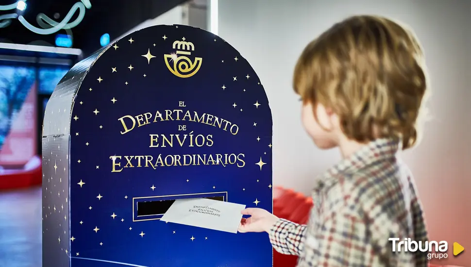 Correos instala un buzón en Ávila para enviar las cartas a Papá Noel y los Reyes Magos