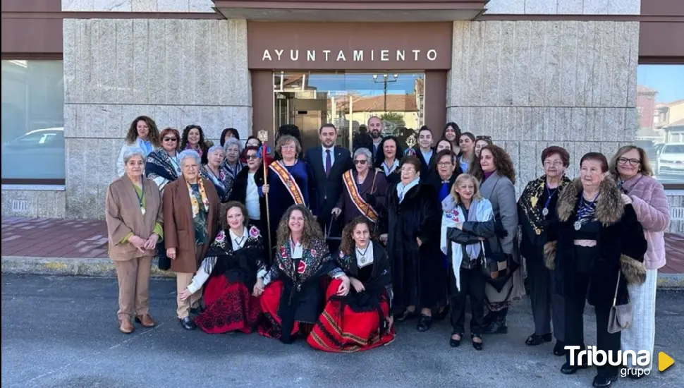 Las mujeres de Sanchidrián celebran Santa Águeda