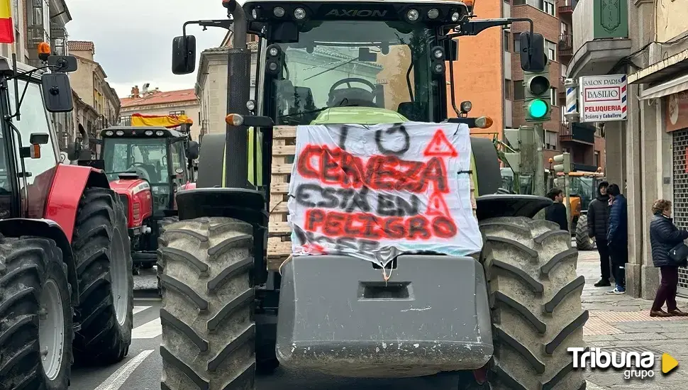 Tractoradas espontáneas en la provincia abulense