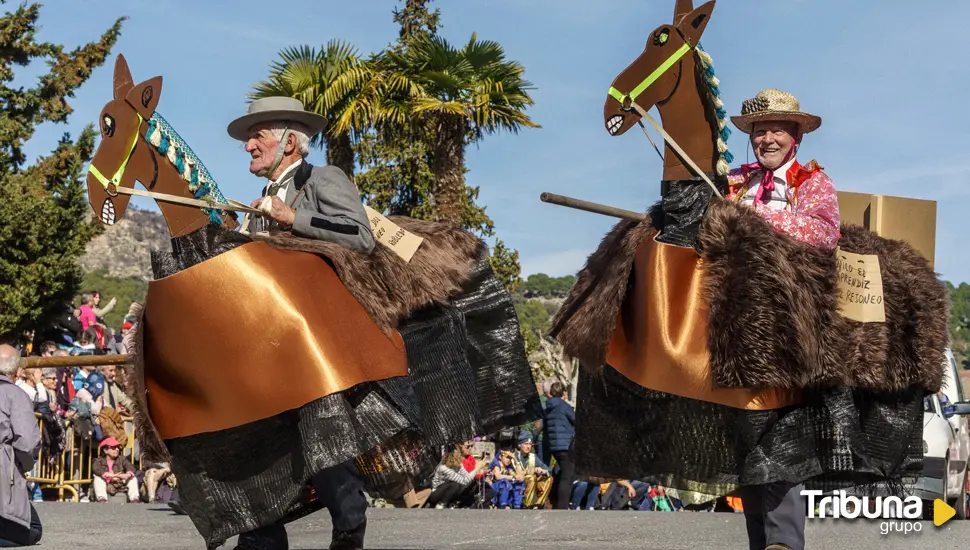 Cebreros despide el Carnaval con un multitudinario desfile con referencias al campo