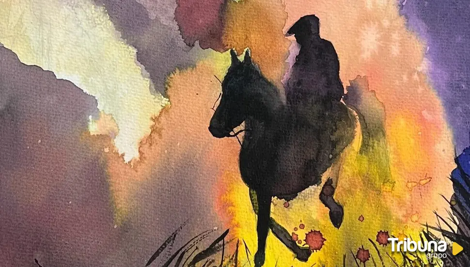 Homenaje al mundo del caballo en una exposición en San Bartolomé de Pinares