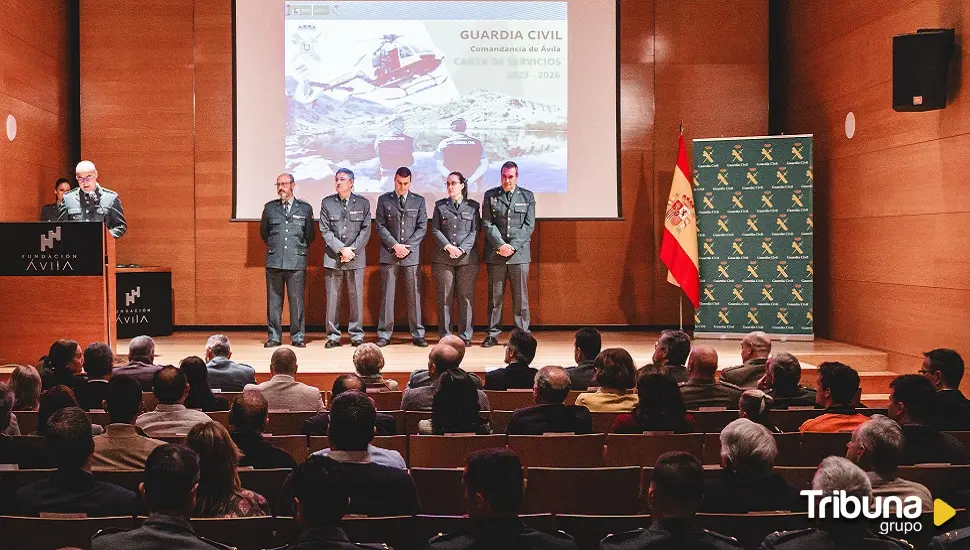 Agradecimiento "compromiso, transparencia y voluntad" de la Guardia Civil en Ávila